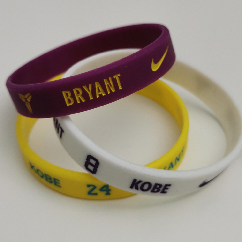 Nike Men's Silicone Rubber Bracelet